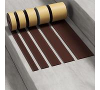 Rubber Stair Treads - Easy to Install Stair Nosing Edge Trim for Indoor/Outdoor Steps and Corners - Protective Strip for Safety and Style