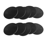 Rubber Stamping Block,10 Pcs Rubber Round Block Anti-Vibration Pads Sheet Thickness 6Mm Suitable for Workshop Equipment And Heavy Appliances(Diameter 95mm)