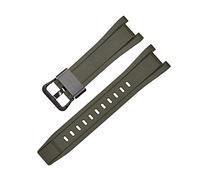 Rubber Straps GST-W300/GST-S110/S100G/GST-W110/W100G Camouflage Bracelet Sport Watchband Accessories Fit for Casio Fit for G-Shock Watch Strap (Color : Red S) Full of stars