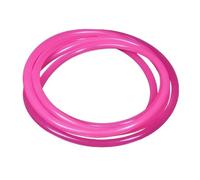 Rubber Strip 1 piece Silicone High Strength Hollow Pipe, Pink Flexible Rubber Soft Tube Inner Diameter 8mm 6mm 5mm(1METER*4MM*6MM)