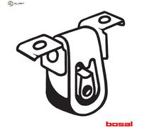 RUBBER STRIP EXHAUST SYSTEM 255-034 FOR VW VAN/TRANSPORTER/MULTI/IV/Bus/EURO
