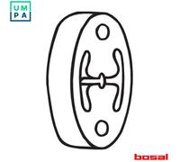 Bosal Exhaust Hanger BOS255-056 for Volvo 850 S80 S60 XC70 - 2x