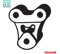 RUBBER STRIP EXHAUST SYSTEM 255-069 FOR BMW 3/E46/Compact M47D20 M47D20 2.0L