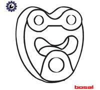 Bosal Exhaust Hanger BOS255-123 - Muffler Rubber Belt - Fits Mercedes E-Class - UK Stock