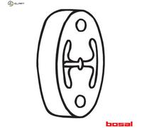 Bosal Muffler Hanger 255-134 Rubber Strap Fits Nissan Micra/Note 2x