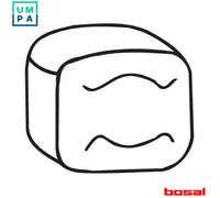 RUBBER STRIP EXHAUST SYSTEM 255-157 FOR MERCEDES-BENZ G-CLASS/SUV/Cabrio 2.7L