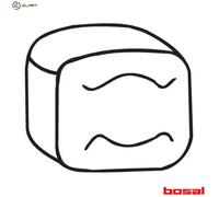 RUBBER STRIP EXHAUST SYSTEM 255-157 FOR MERCEDES-BENZ G-CLASS/SUV/Cabrio 2.7L