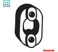 Bosal Exhaust Hanger BOS255-210 - Rubber Mounting Bracket - Fits Mitsubishi Colt/Lancer - 2x