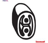 Bosal Exhaust Hanger 255-520 Rubber Strip for Renault Duster/Logan/Stepway II 1.5L