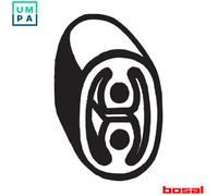 Bosal Exhaust Hanger 255-520 Rubber Strip for Renault Duster/Logan/Stepway II 1.5L