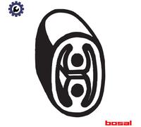 Bosal Exhaust Hanger 255-520 Rubber Strip for Renault Duster/Logan/Stepway II 1.5L