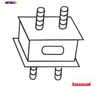Bosal Exhaust Hanger BOS255-726 - Rubber Strap - Fits Toyota Land Cruiser - 2x