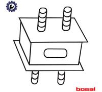 2x ✅Fits BOSAL BOS255-726 Hanger, exhaust system BOS255-726 Since it ⭐UK Seller⭐