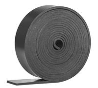 Rubber Strip Neoprene Sheet Solid Rubber Strips for Weather Seal Pads Floor Covering Vibration Protection Gasket DIY Leveling Shock Resistant, Anti-Slip (1, 25mm(W) x3mm(T) x1.5m(L))