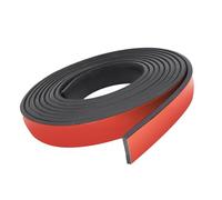 Rubber Strip Self Adhesive Neoprene Rubber Sheet 20mm(W) x3mm(T) x3m(L) Solid Neoprene Sealing Roll for DIY, Washers, Crafts, Pads, Flooring Protection, Supports, Leveling, Weather Seal