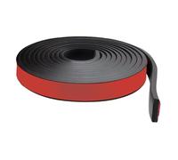 Rubber Strip Self Adhesive Neoprene Rubber Sheet 20mm(W) x5mm(T) x3m(L) Solid Neoprene Sealing Roll for DIY, Washers, Crafts, Pads, Flooring Protection, Supports, Leveling, Weather Seal