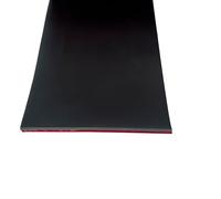 Rubber Strip Self Adhesive Neoprene Rubber Sheet 80mm(W) x2mm(T) x1m(L) Solid Neoprene Sealing Roll for DIY, Washers, Crafts, Pads, Flooring Protection, Supports, Leveling, Weather Seal