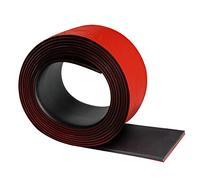 Rubber Strip Self-Adhesive Neoprene Rubber Sheet Solid Neoprene Rubber Strips for Seal Floor Covering Vibration Protection Gasket DIY (75mm(W)×1.5mm(T)×6m(L))