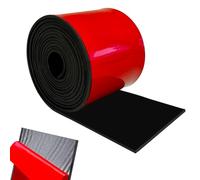 Rubber Strip Self-Adhesive Neoprene Rubber Sheet Solid Neoprene Sealing Roll for Weather Seal Pads Floor Covering Vibration Protection Gasket DIY Leveling 100mm(W) x3mm(T) x3m(L)