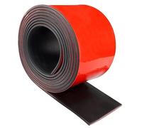 Rubber Strip Self Adhesive Neoprene Rubber Sheet Solid Neoprene Sheet for Seal Floor Covering Vibration Protection Gasket DIY (100mm×3mm×6m)
