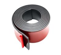 Rubber Strip Self Adhesive Neoprene Rubber Sheet, Solid Sealing Roll for DIY Flooring Protection 1piece(80mm*3mm*3meters)