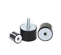 Rubber stud shock absorbers 1PCS Rubber Shock Absorber Mounts M8x23mm M10x28mm Dia 25/30/40/50/60/70/75mm VD Anti Vibration Bobbin Isolator Damper Type(M12x37mm - 75x55mm)