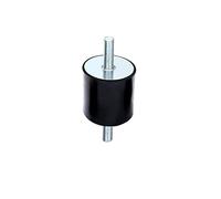 Rubber Studs Shock Isolator, Stud Bushing 1pcs Mount Anti Vibration, M3 M4 M5 M6 Double Male Thread Damper, Dia 8/10/15/20/25/30mm(M6x18mm 20x30mm)