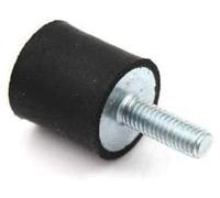 Rubber Studs Shock Isolator,Stud Bushing Anti Vibration Mounts, M3 M4 M5 M6 M8 M10 M12 M16 M20 Absorber Bobbins Tool Parts for Air Compressors,1pc(M3x6 8x8mm)