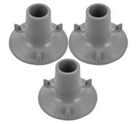 Rubber Suction Cup Foot Pads Shower Chair for 3pcs | Replacement Tips for Commodes and Toilet Chairs, Easy-grip on Wet Bathroom Floors, Home Use