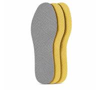 Rubber Sweat Absorbing Summer s, Grey (3 Pairs Pack), 37 | 1mm Thickness, Loafers, Suitable for Summer, Made from Latex, For Board, Athletic, Canvas, For Monk Shoes, For Canvas Shoes