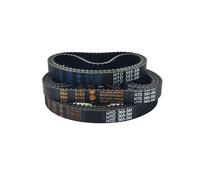 Rubber Synchronous Belt Length 375 380 385 390mm Width 10-30mm Timing Drive Belt(375mm-5M-(75 Teeth),1PC_25MM)