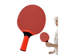 Rubber Table Tennis Paddle Rubber Table Tennis Racer Outdoor Professional Paddle Control, Balanced Sports Game Building, Children Adults Family Play