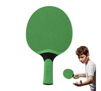 Rubber Table Tennis Racket - Outdoor Racket Game, Lightweight Control Grip | Indoor Outdoor Outdoors, Track Building, Improved Games Swing Movement, Adults Children Practice for Competition Games