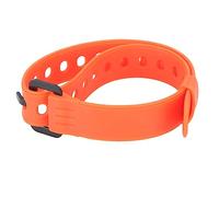 Rubber Tension Straps, 17.8 Inch Tension Straps with Buckle Quick Unbundling Industrial Straps for Skis, Bikes, Cargo, Marine, Sports(Orange)