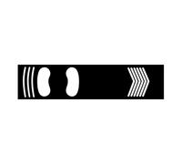 Rubber Throwing Practice Mat for Indoor Outdoor Use 135cm, Black
