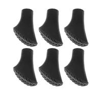 Rubber Tip - 1.1cm Walking Stick Cap, Easy Carrying | Walking Canes with Lightweight Compact Design, Portable Trekking Pole Tip for Camping Backpacking Hiking Stick