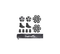Rubber Tip Protector & Snow And Mud Baskets For Trekking Poles Durable Rubber Accessories & Replacements - Full Set of Tips