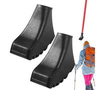 Rubber tips for poles, rubber tips for hiking poles, advice for multifunctional hiking poles, 2 rubber hiking poles, job protection, access