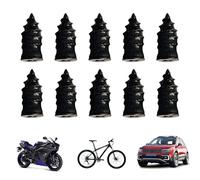 Rubber Tire Screws - Heavy Duty Repair Bolts, Self Tapping Metal Fixings, Resistant Coating in Seal Design | Quick Fix Puncture Solution, Easy Installation System for