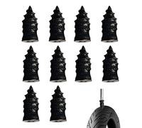 Rubber Tire Screws - Professional Vacuum Tyre Repair Nails, Self Service Puncture Repair Plugs for Car, Truck, Motorcycle and Bicycle, Heavy Duty Rubber Coated Steel Screws for Emergency