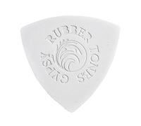 Rubber Tones Gypsy RUBG-WHSI-1 Silicon Plectrum Ukulele Pick, White