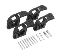 Rubber Tool Clamps for Car Truck Cycle Storage Modifiable Belts Screw Cavities 4 Pack Planner Rubber Handle Grip