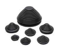 Rubber Tower Type Protection Coil For Protection Power Distribution Box Wire Cable O-ring Protective Ring Sealing Cap Hole Plug(TH-40mm)