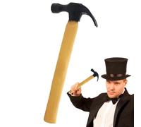 Rubber Trick Hammer, Magic Prank Gag Toy Set, Prop with Instant Vanish Feature, Comedy Effect Device Lightweight Structure, Stage Tool with Classic Style, Entertainment Toy for Carnival