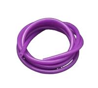Rubber Tube 1 Meter ID 1 2 3 4 5 6 7 8 9 10 Mm Silicone Tube Flexible Rubber Hose Soft Drink Pipe Water Connector(Purple,ID 4mm OD 6mm)