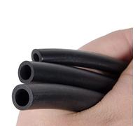 Rubber Tubing Hose,Plastic,1pcs 2×4 mm -25×31 Black Fluororubber Hollow,Inside Dia Fluorine Fuel Tube,Oil Line Pipe(8x12mm)