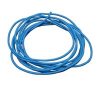 Rubber tubing, Latex Elastic Tube Blue 2-6mm Diameter 1-5 Meter Length(Od 2.5mm,1 Meter)