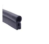 Rubber u Channel,3.28FT Black Car Door Rubber Seal Strip with Top Bubble,Height x Width,32mm x 18mm(23mm x 11mm)