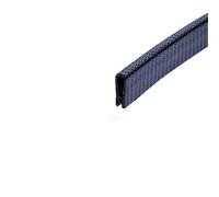 Rubber u Channel,Strip Black 3.28FT with Metal Fit Gap Strong But Flexible,Height x Width,18mm x 16mmze : 19mm x 13mm(20mm x 8mm)