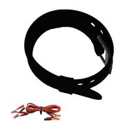 Rubber Utility Strap, Utility Strap with Clip, Clutch Tie Down Straps Rubber Cargo Strap, Firmly Attached, High-Strength Transport Strap for Flashlights